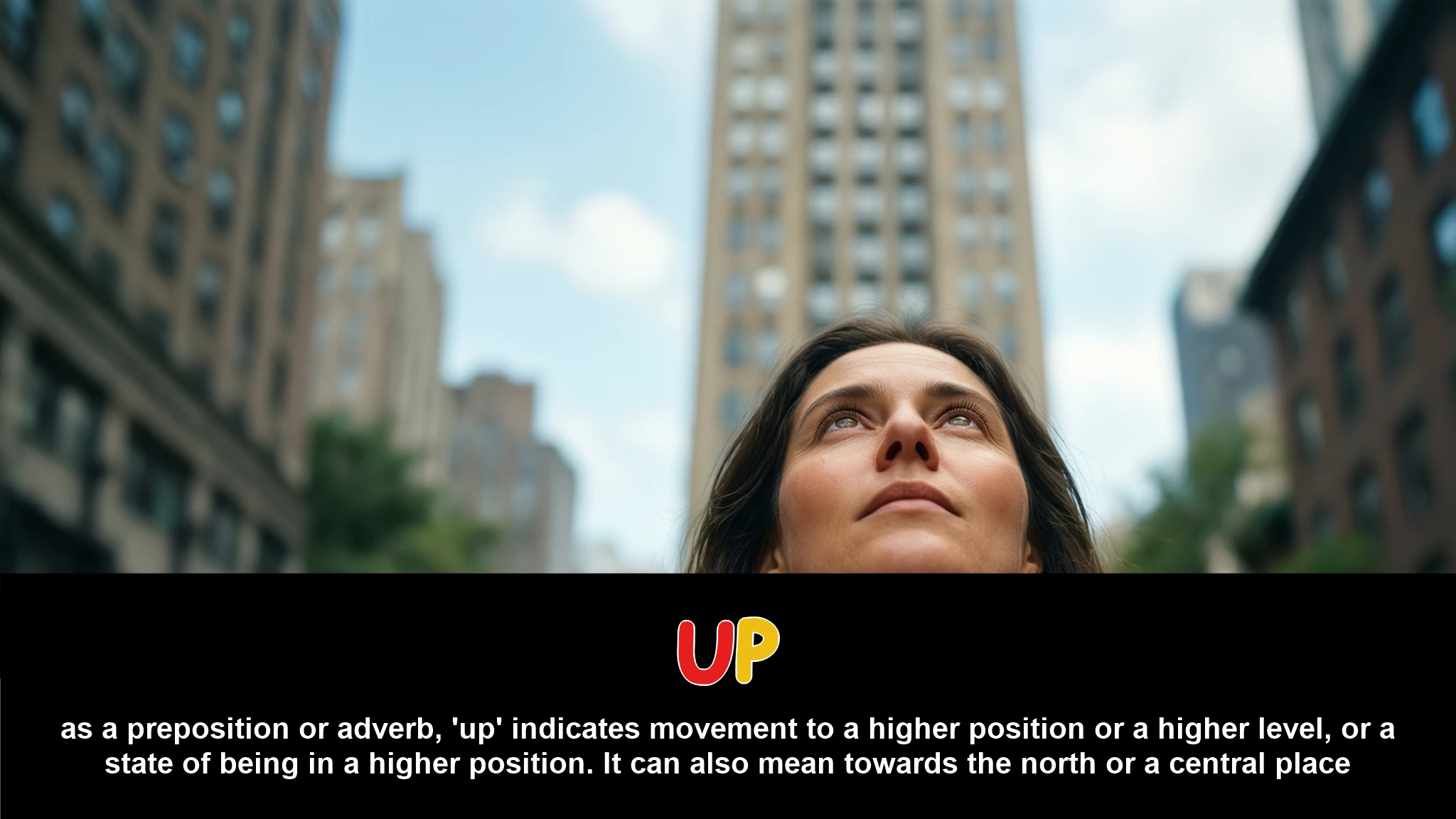 English Illustration for up